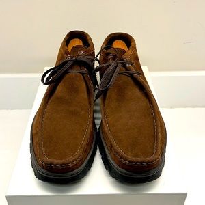 Ferragamo Mens Brown Suede Chukka Boot US 12D